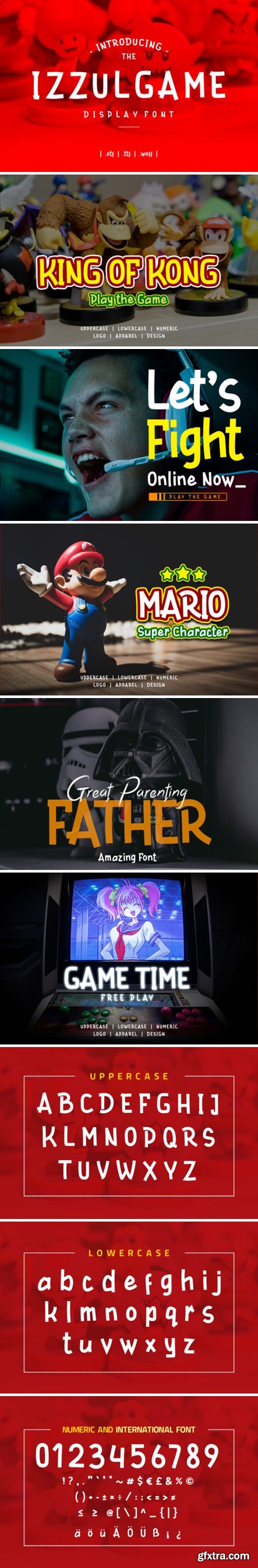 Izzul Game Font
