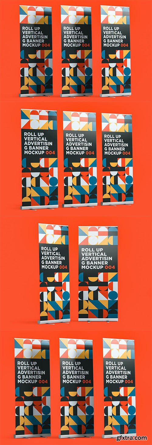 Roll Up Banner Mockup 004