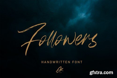 Follower Handwritten Brush Font