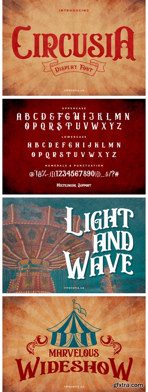 Circusia Font Circusia Font