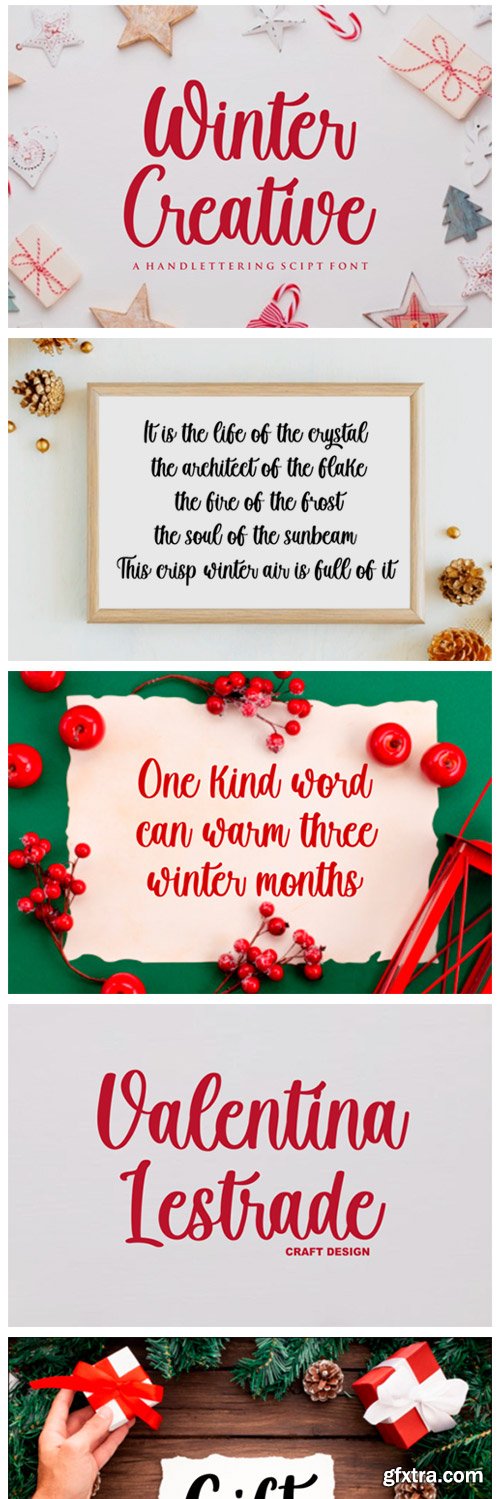 Winter Creative Font Winter Creative Font