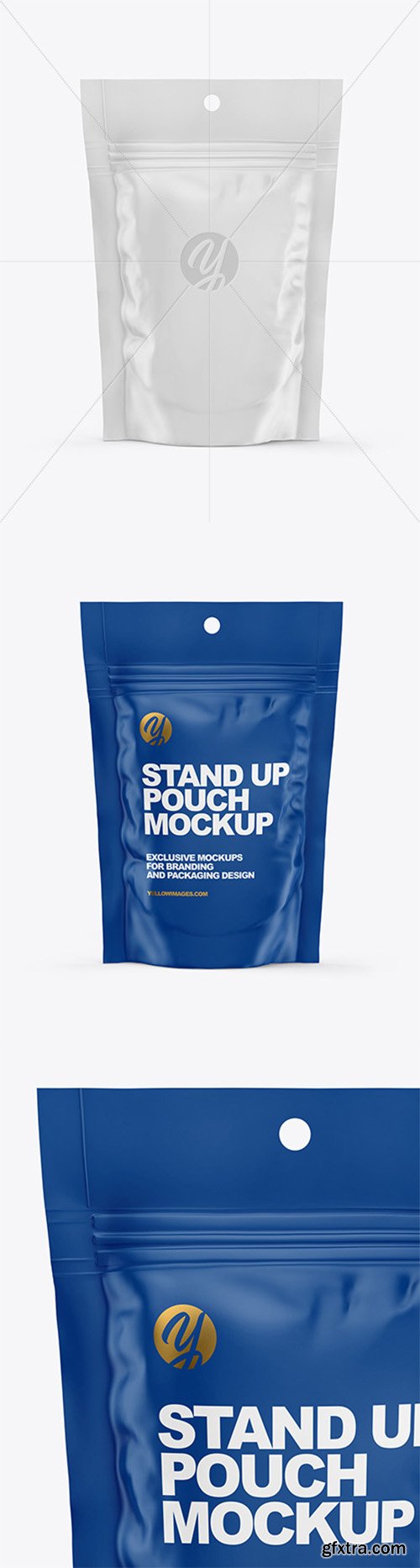 Matte Vacuum Pouch Mockup 57569