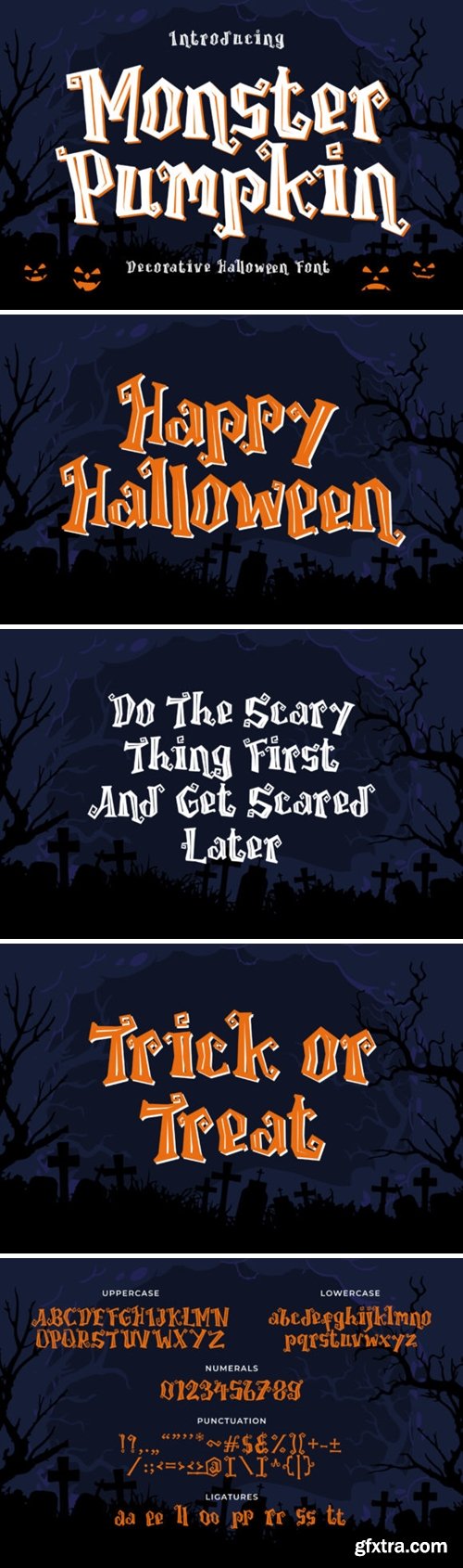 Monster Pumpkin Font
