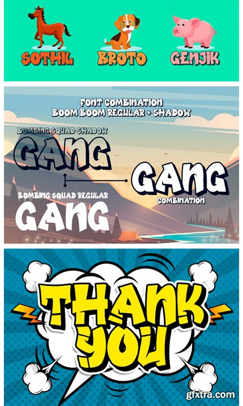 Boom Boom Font Boom Boom Font