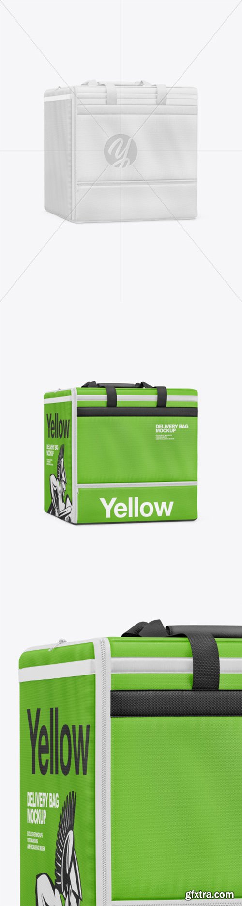 Polyester Delivery Bag Mockup 66146 Polyester Delivery Bag Mockup 66146