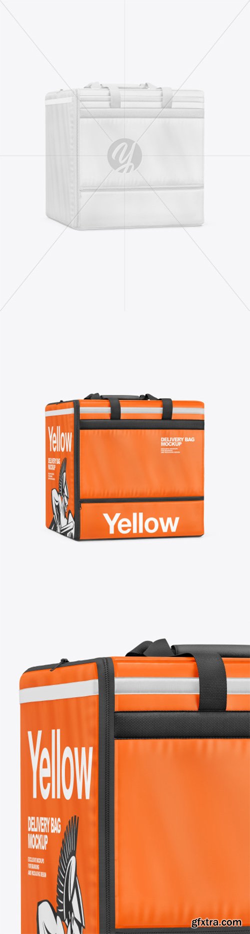Vinyl Delivery Bag Mockup 66154