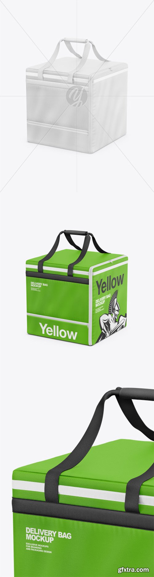 Polyester Delivery Bag Mockup 66538 Polyester Delivery Bag Mockup 66538