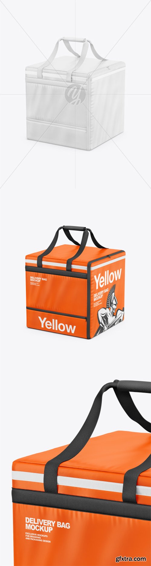 Vinyl Delivery Bag Mockup 66543