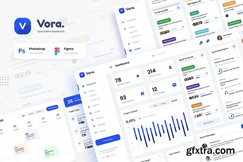 Vora - Saas Admin Dashboard UI Design Template Vora - Saas Admin Dashboard UI Design Template
