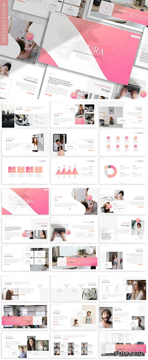 Maura - Fashion Prensentation Template