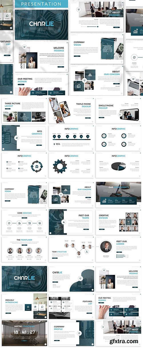 Charlie - Creative Agency Prensentation Template
