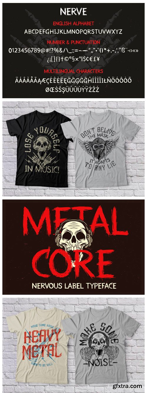 Metal Core Font Metal Core Font