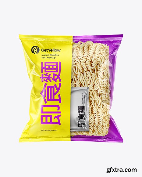 Instant Noodles Pack Mockup 68719