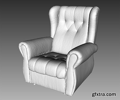 Cuberbrush - Armchair - 3D Scan Cuberbrush - Armchair - 3D Scan