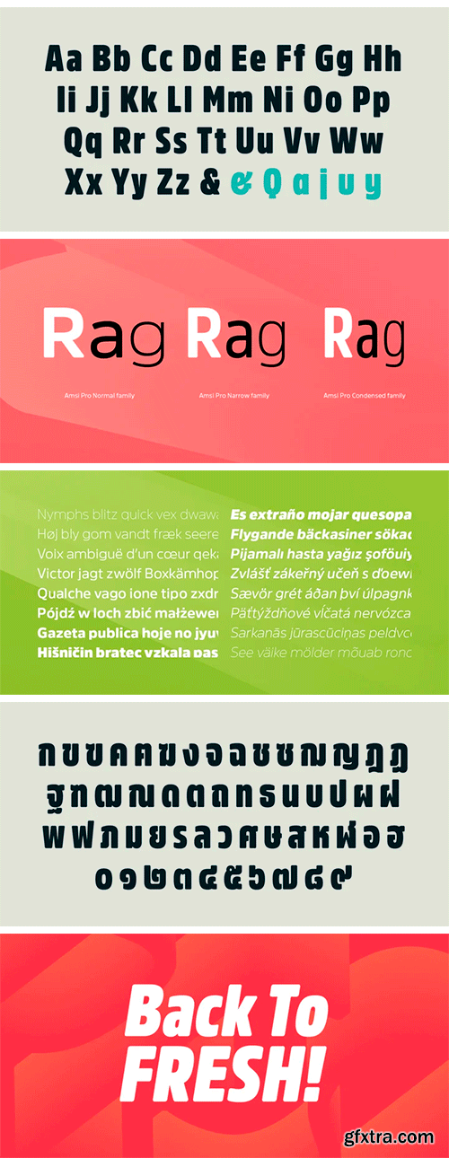 Amsi Pro AKS Font Family Amsi Pro AKS Font Family