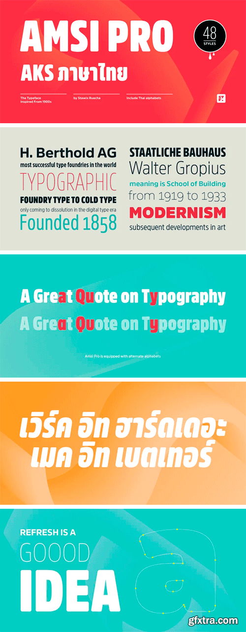 Amsi Pro AKS Font Family Amsi Pro AKS Font Family