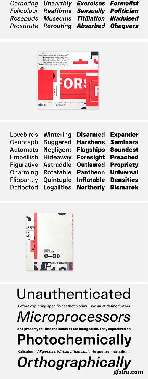 Fabric Sans Font Family Fabric Sans Font Family