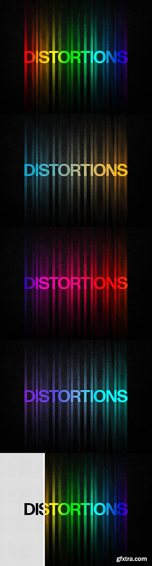 Color Distortion Text Effects for Photoshop Color Distortion Text Effects for Photoshop