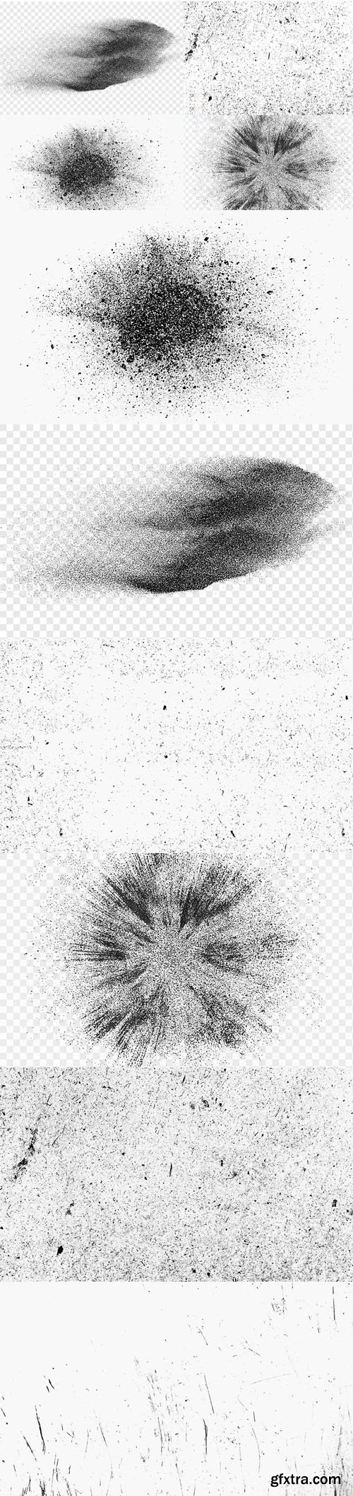 Dust PNG Images to Create Grunge Effects, Noise and Scratches Dust PNG Images to Create Grunge Effects, Noise and Scratches