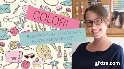 Color: A comprehensive course about creating color palettes & Illustrator’s Recolor Artwork Tool