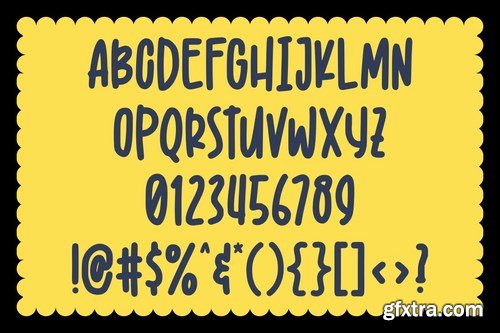 Kidsbunny - a Playful Font