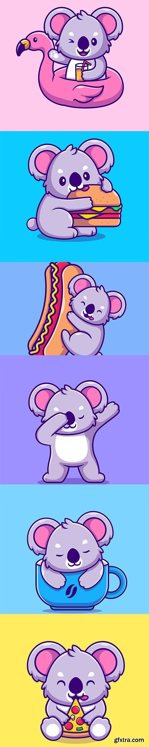 Cute Koala Illustrations