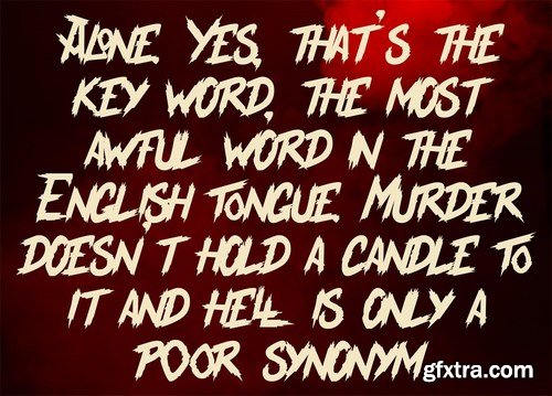 Lockdoor - Halloween Font