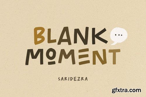 Blank Moment - Quotable Font