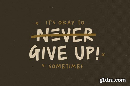 Blank Moment - Quotable Font