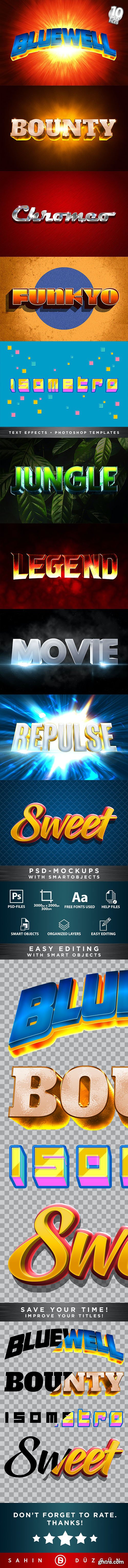 GraphicRiver - DYNAMIC 3D TEXT-STYLES | Text-Effects/Mockups | Template-Package 28932976
