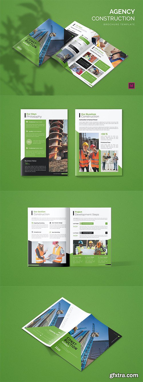 Construction Agency - Brochure Template Construction Agency - Brochure Template