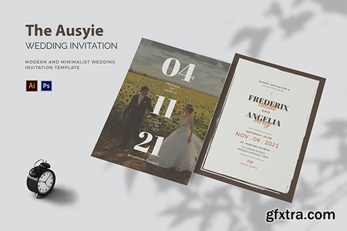 Ausyie - Wedding Invitation