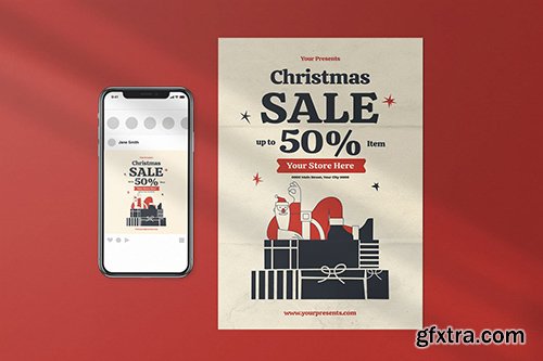 Christmas Sale Flyer Pack