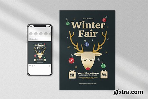 Winter Fair Flyer Set Winter Fair Flyer Set