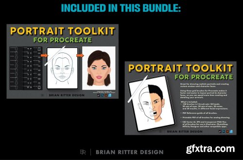 CreativeMarket - Mega Bundle for Procreate 5467662