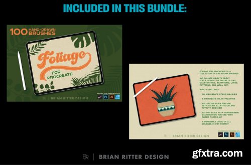 CreativeMarket - Mega Bundle for Procreate 5467662