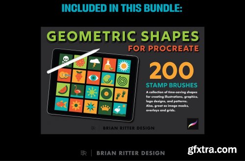 CreativeMarket - Mega Bundle for Procreate 5467662