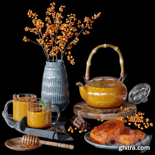 Honeycomb decorative set