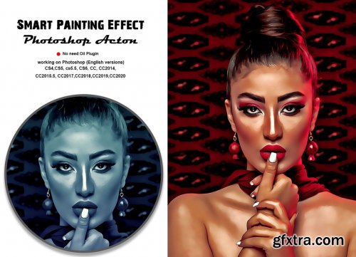 CreativeMarket - Smart Painting Effect PS Actin 5394795
