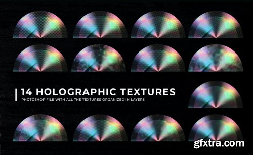 Holographic Sticker Mockup