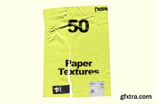 CreativeMarket - Wrinkle Paper Mockup Vintage 5399468