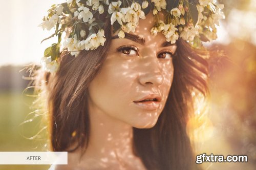 CreativeMarket - Sun Flare Overlays Photoshop 4942999