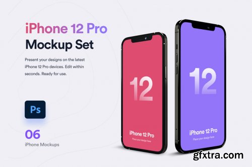 CreativeMarket - iPhone 12 Pro Mockup
