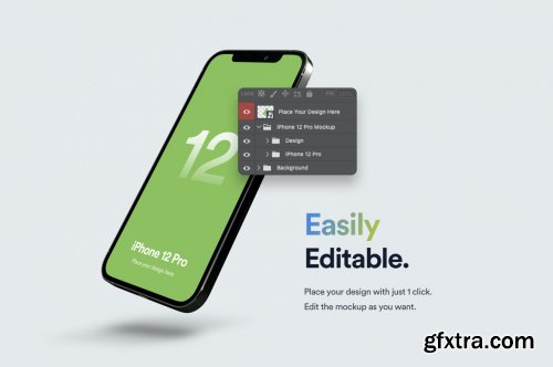 CreativeMarket - iPhone 12 Pro Mockup
