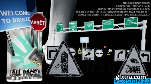 Road Sign & Billboard Generator Pack
