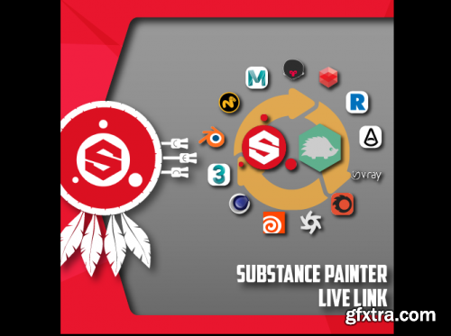 Substance Painter Live Link ( Marmoset, Cinema 4D, 3DS Max, Maya, Modo, Blender, Houdini)