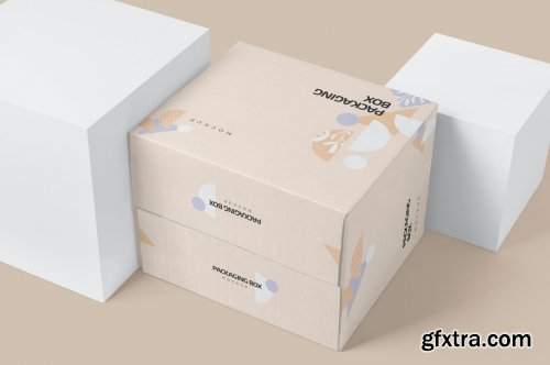 7 Packaging Box Mockups