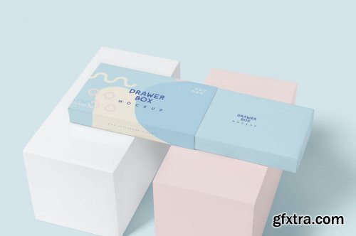 Drawer Box Mockups