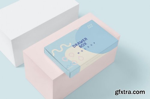 Drawer Box Mockups