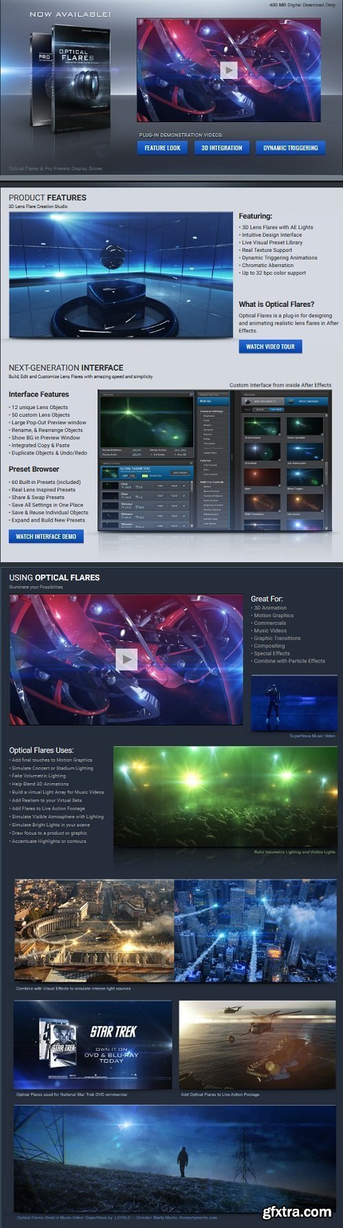 Video Copilot Optical Flares 1.3.5 for After Effects Win/MacOS